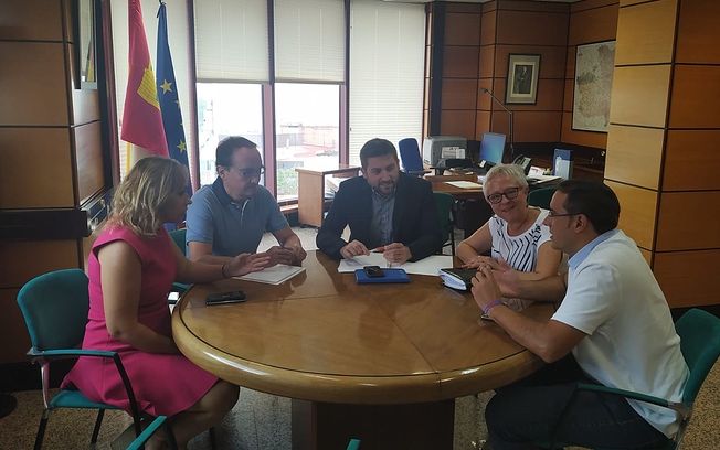 Reunión Fomento con Ayuntamiento de Tobarra.
