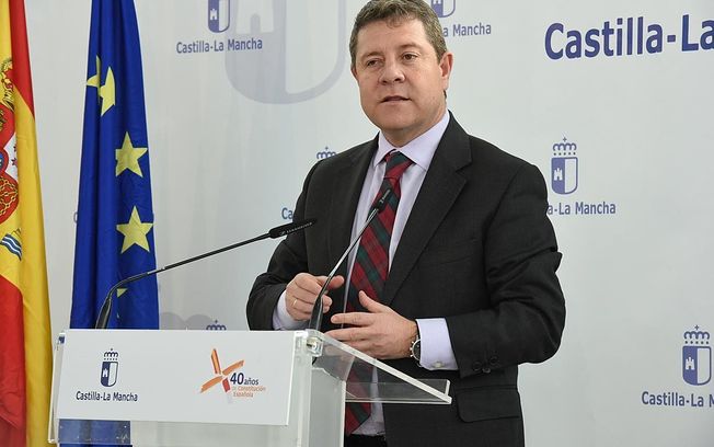 Inauguración del pabellón del IES ‘Pedro Mercedes’ de Cuenca.