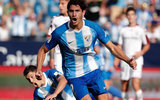 Málaga CF - Albacete Balompié (2-1). Foto: Málaga CF